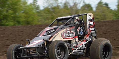 Bryan Clauson has been named 2012 Non-winged Sprint Car Driver of the Year.