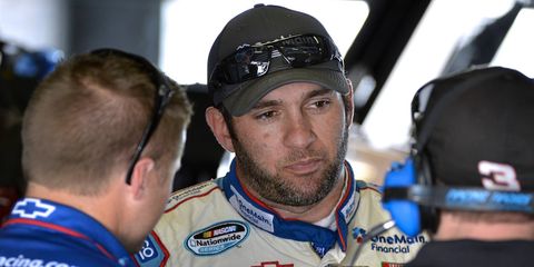 Elliot Sadler, shown here in 2012, is excited about the prospects of a good season with Joe Gibbs Racing and Toyota in the NASCAR Nationwide Series.