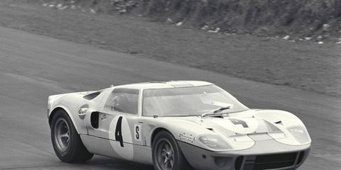 The Ford GT40 beat out Porsche's performers in the 1968 running of the 1,000 Kilometers of Spa-Francorchamps.