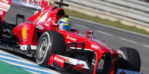 Felipe Massa expressed that his Ferrari is off to a much better start than last year.