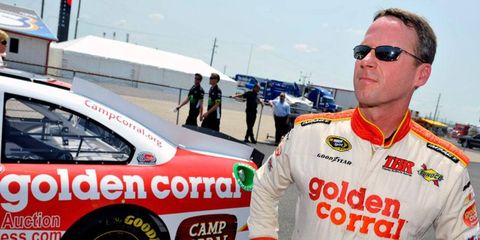 Dave Blaney will again race in the NASCAR Sprint Cup Series with partial sponsorship from Golden Corral.