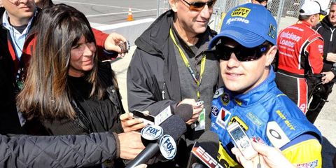 Ricky Stenhouse Jr. is the other hot rookie at Daytona International Speedway this week.
