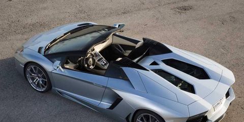 Prospective Lamborghini Aventador roadster buyers can bid on an example at the upcoming Boca Raton Concours d'Elegance gala dinner.