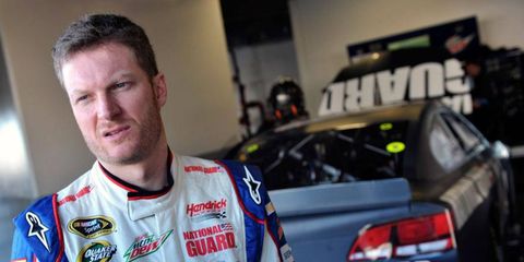 Dale Earnhardt Jr. missed two races last year after suffering a concussion.