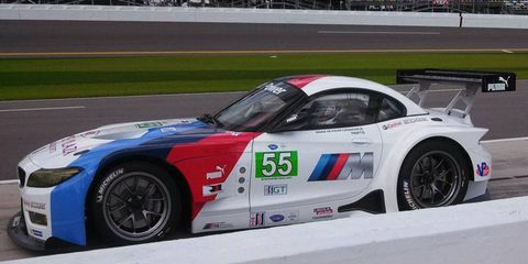 The BMW Z4 is Rahal Letterman Lanigan Racing's 2013 entry in the American Le Mans Series.