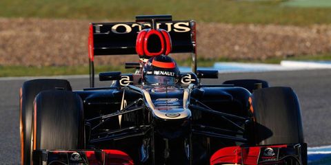 Kimi R&auml;ikk&ouml;nen was quickest for Lotus during the four-day test at Jerez.