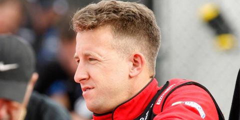 A.J. Allmendinger tested an Indy car for Team Penske earlier this month, and he'll be in a NASCAR Sprint Cup Series car this weekend.