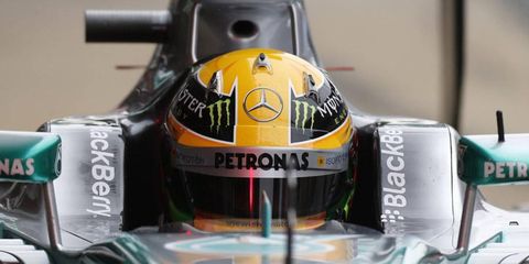 Lewis Hamilton was the fastest F1 driver in testing in Barcelona today.