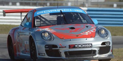 Flying Lizard Motorsports tested at Sebring in January. The team returns for the 12 Hours of Sebring race on March 16.