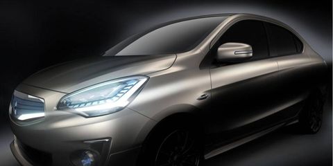 Mitsubishi revealed its Concept G4 hybrid for Bangkok.
