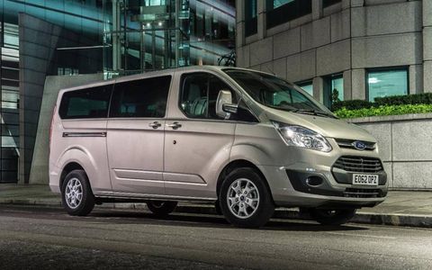 With sliding rear doors and seating for five, the Tourneo Courier is a fresh-looking family option.