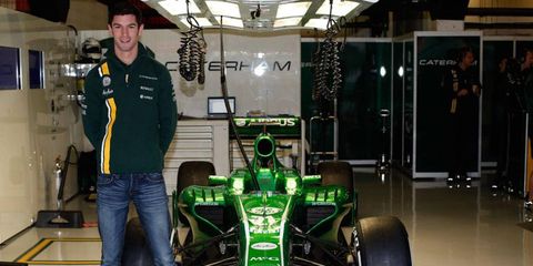American and Caterham reserve driver Alexander Rossi has moved one step closer to his goal of racing in Formula One.