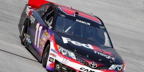 Denny Hamlin was fined $25,000 earlier this season for comments about this year's car.