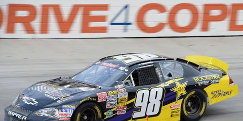 Dylan Kwasniewski claimed victory in the K&N Pro East race at Bristol Motor Speedway.