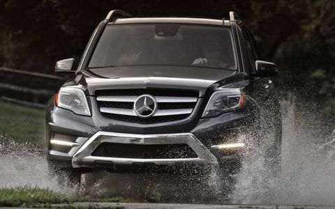 Our 2013 Mercedes-Benz GLK350 4Matic tester was well equipped with a as-tested price of $47,675.