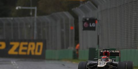 Despite winning the first race of the season in Australia, Kimi Raikkonen does not think his Lotus team is the favorite in Malaysia.