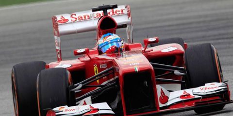 Ferrari's Felipe Massa will be going to China sitting fifth in the Formula One driver points.