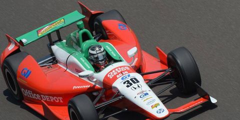Michel Jourdain Jr. raced for Rahal Letterman Lanigan Racing at the 2012 Indianapolis 500. Jourdain could be in line for another run with the team this year, as well.
