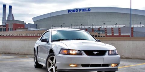 Learn how to remove and replace the T-5 manual transmission in a Ford Mustang.