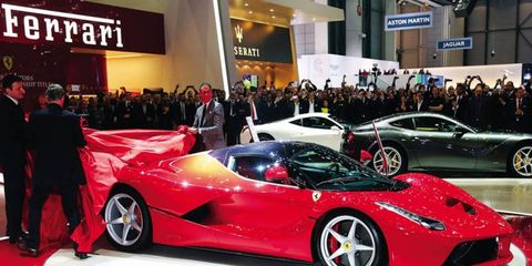For the first time in recent memory, a Ferrari supercar was designed in-house, without the aid of Pininfarina.