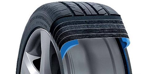 A J.D. Power study shows that customers are less satisfied with run-flat tires compared to standard rubber.