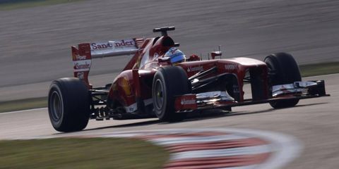 Fernando Alonso won the race last weekend in China, and he'll be looking to repeat this weekend in Bahrain.