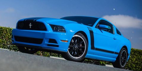This Boss 302 is one of the million Mustangs that have rolled out of Ford's Flat Rock Assembly Plant.