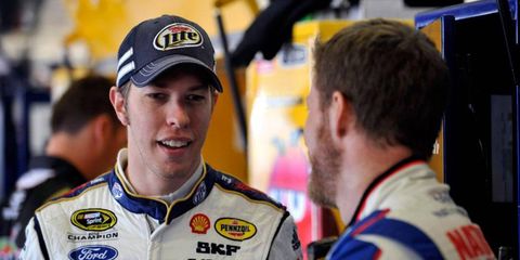 Defending series champion Brad Keselowski, left, is rarely short on opinions when it comes to the NASCAR Sprint Cup Series.