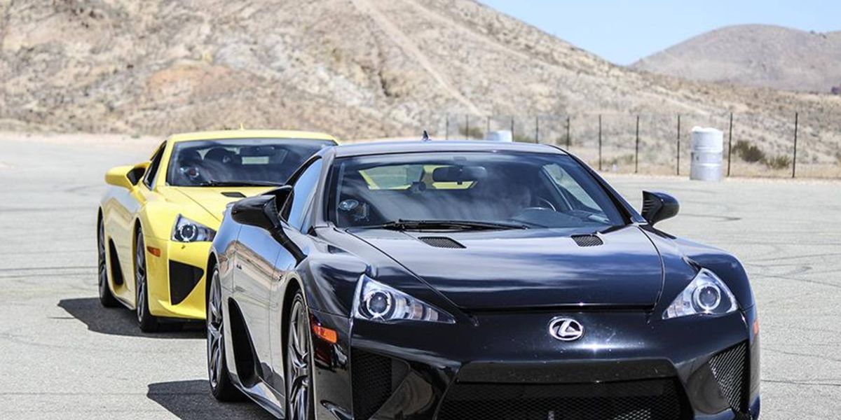 How To Outrun A Dust Storm In A Lexus Lfa