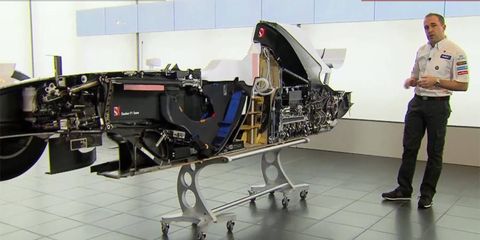 If you're a sucker for cutaways, you'll love this Sauber F1 video series.