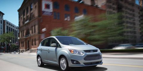 The Ford C-Max is advertised to return 47 mpg, but some owners claim the real-world number is more like 38.5 mpg.