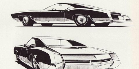 If only the Pontiac Aztek had made the leap from design concept to finished product as artfully as the Buick Riviera.