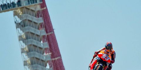 Marc Marquez won the MotoGP race at Circuit of the Americas on Sunday, becoming the youngest person to win a race in the series.