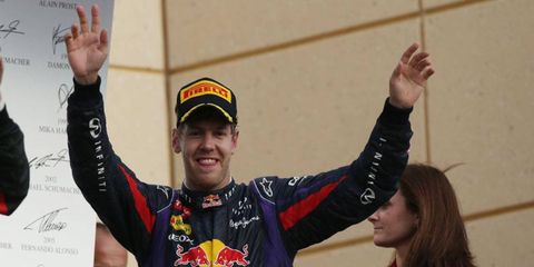 Sebastian Vettel won the Bahrain Grand Prix, but after the race, said he was surprised how well he did.