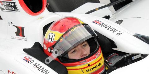 Pippa Mann makes it 31 confirmed driver-car combinations for the 2013 Indianapolis 500.