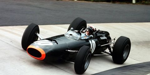 Jackie Stewart: doing driving right.