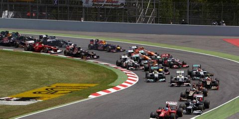 At least some officials in Barcelona believe there's a possibility that the Formula One race scheduled for Valencia may return to Barcelona in 2014.