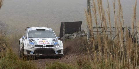 Sebastein Ogier is trailing Sebastien Loeb going into the final day of Rally Argentina.