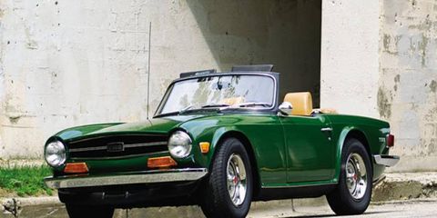 Ripping through the gears in the TR6 helped me remember it's about enjoying what I have, not wanting what I don't.