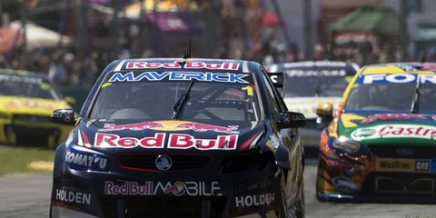 Jamie Whincup made history on Saturday by winning the first V8 Supercar race ever to be held at the Circuit of the Americas.
