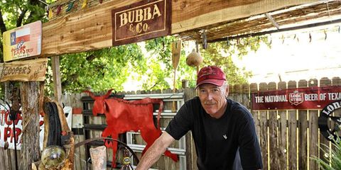 Wyman Gilliam &#8211; aka &#8220;Wild Bubba,&#8221; serves up all manner of wild game at his Wild Game Grill near the Circuit of the Americas.