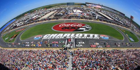NASCAR CEO Brian France does not support Bruton Smith's idea of moving the fall race at Charlotte Motor Speedway to Las Vegas.