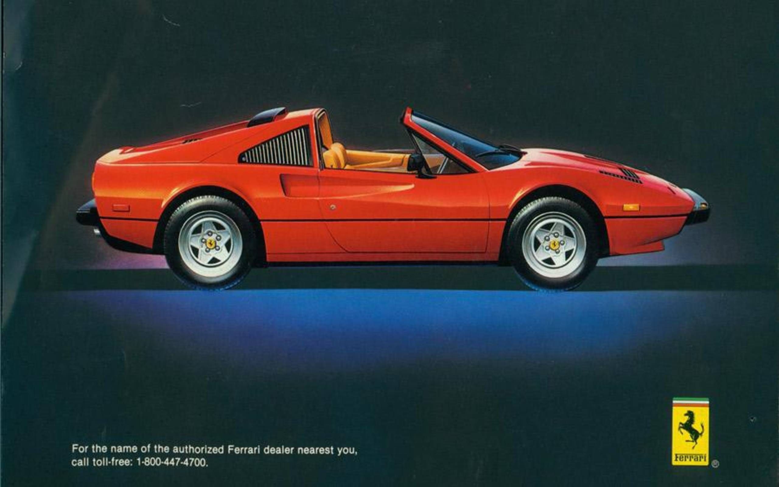 Ferrari Garage Porn - Your 1985 Ferrari 308 brochure is ready