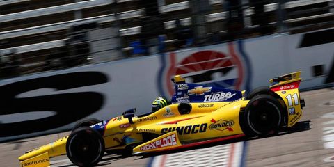 Tony Kanaan was quickest in the final practicee session on Friday at Texas Motor Speedway.