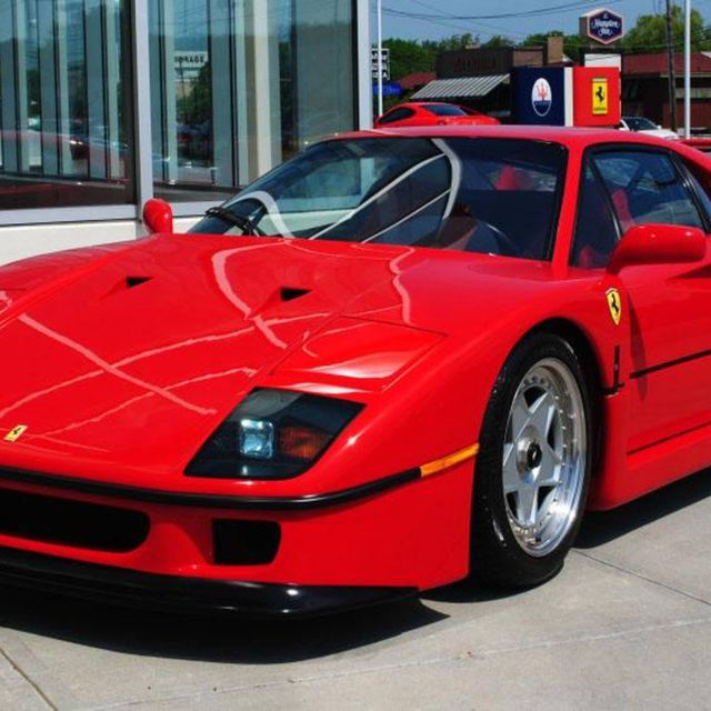 You can pick up this 202-mile Ferrari F40 for $6,000,000. It comes with a bonus F50 and Enzo.