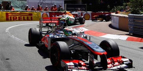 Sergio Perez finished 16th in the Formula One Grand Prix at Monaco.