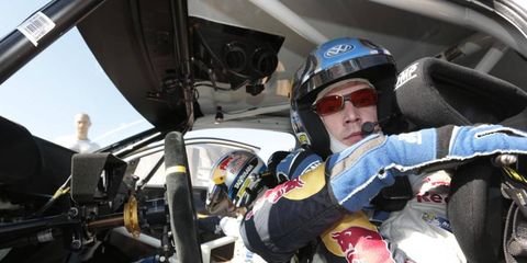 Jari-Matti Latvala won the Acropolis Rally over the weekend, a rally that is considered one of the WRC's toughest events.
