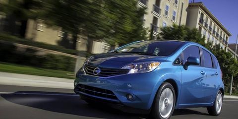 The 2014 Nissan Versa Note gets a new name, new platform and a new CVT.