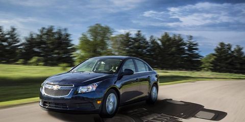 GM suggests that the Cruze Diesel is comparable to some kind of bitchin' dragster.
