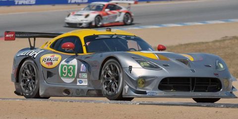 SRT is hoping that its Viper GTS-R will be a contender in the GT class at Le Mans.